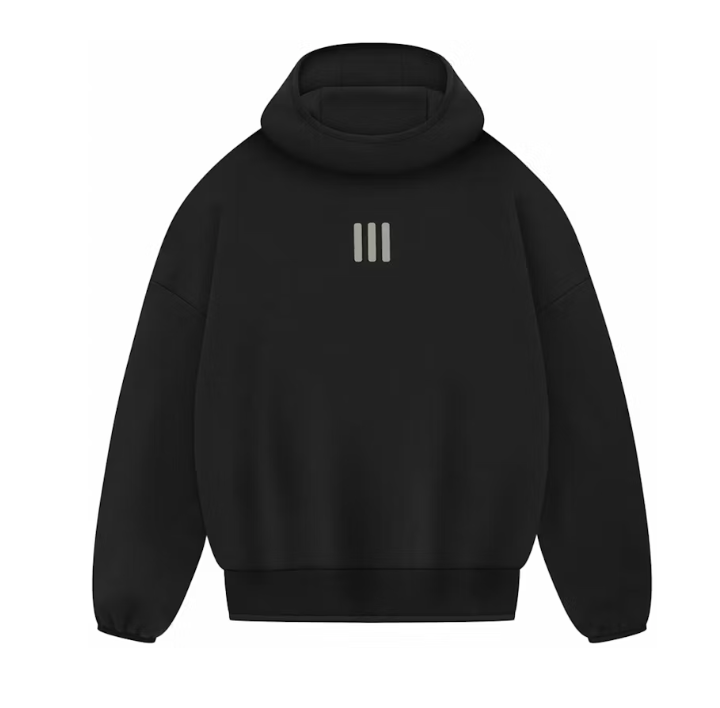 Fear of God Athletics Heavy Fleece Hoodie Black