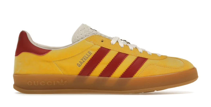 adidas x Gucci Gazelle Yellow (Pre owned)