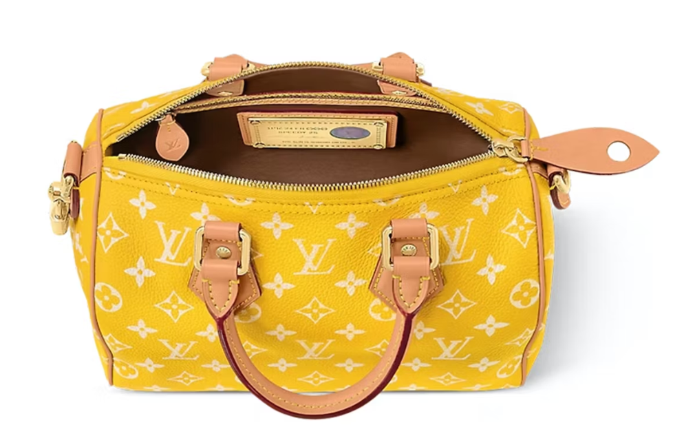 Louis Vuitton Speedy P9 Bandoulière 25 Monogram Leather Jaune Mat