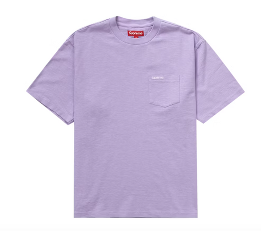 Supreme S/S Pocket Tee (FW23) Violet