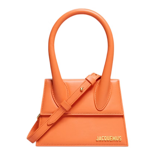 Jacquemus Le Chiquito Moyen Signature Handbag Orange