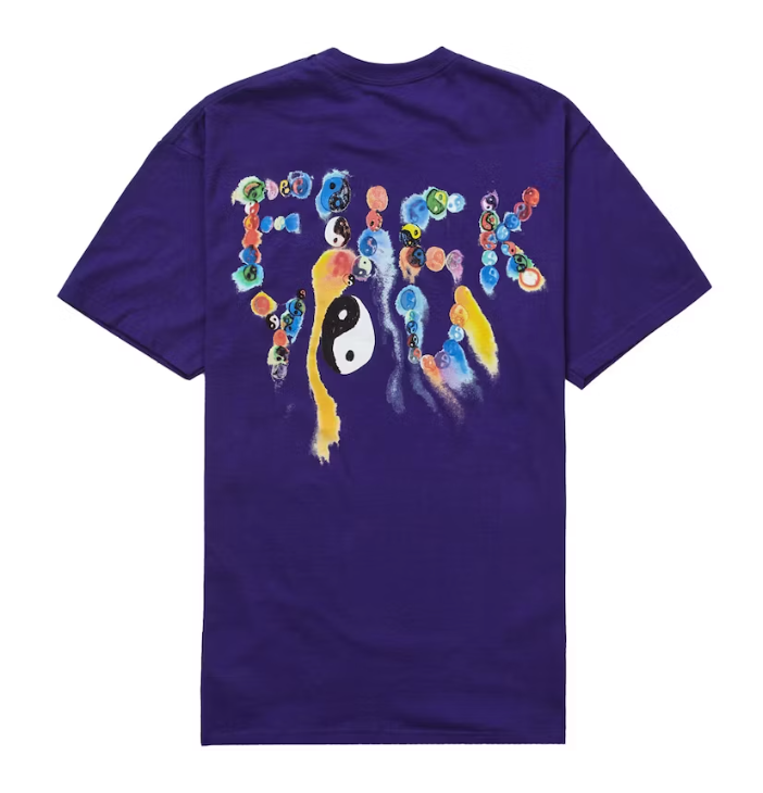 Supreme Yin Yang Tee Purple