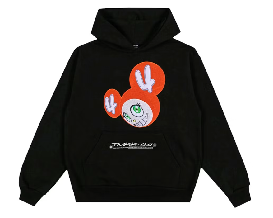 Takashi Murakami +44 DOB Hoodie Black