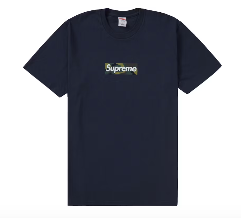 Supreme Box Logo Tee (FW23) Navy