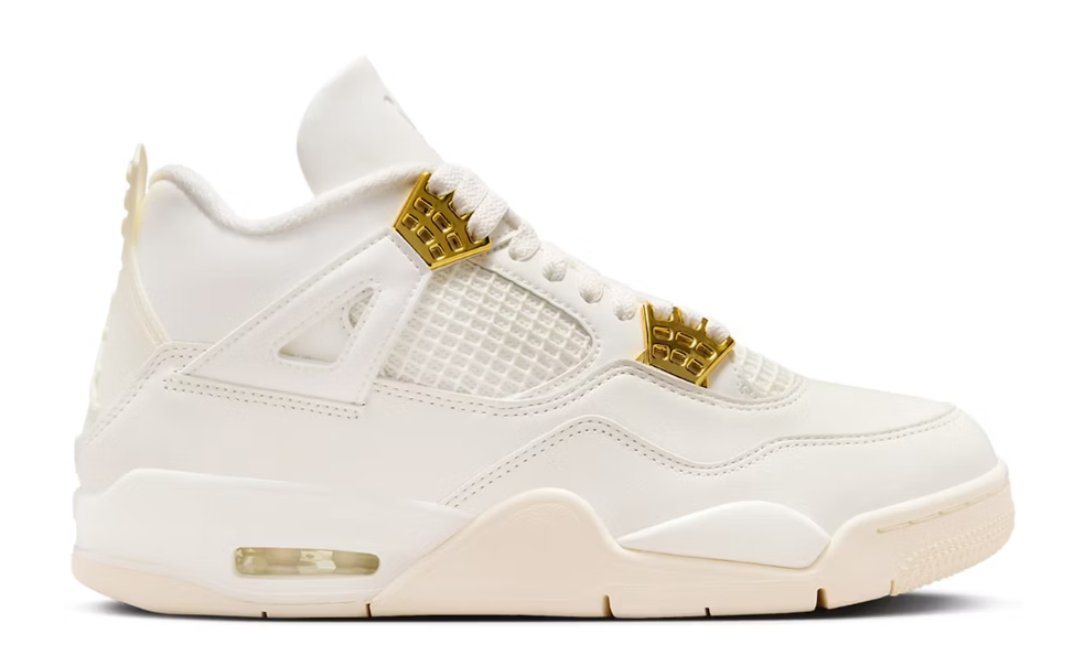 Jordan 4 Retro Metallic Gold (W)