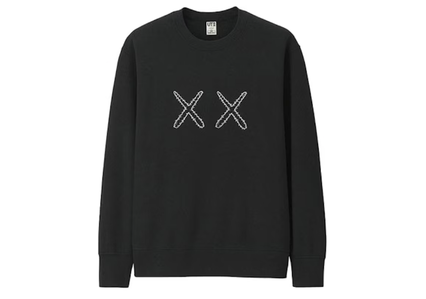 KAWS x Uniqlo x Sesame Street XX Sweatshirt (Asia Sizing) Black