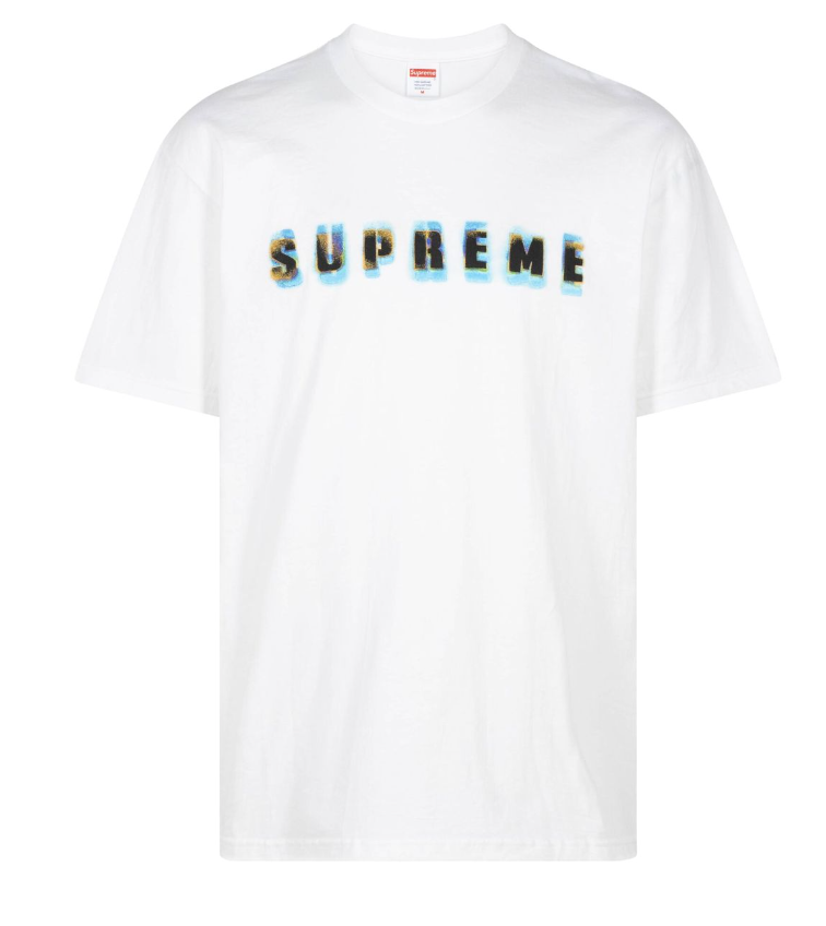 Supreme Stencil Tee White