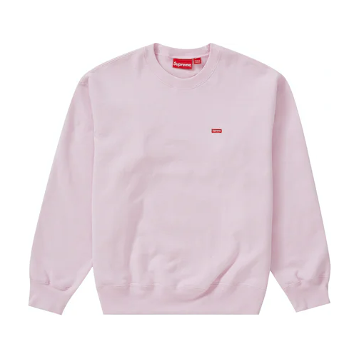 Supreme Small Box Crewneck Light Pink