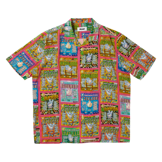 Palace scratchy shirt pink