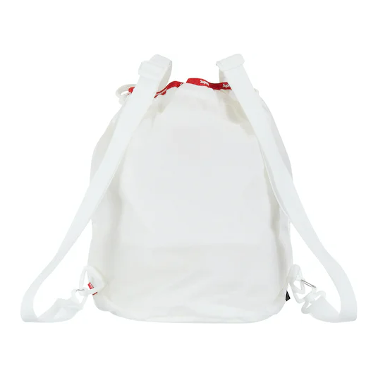 Supreme Mesh Small Backpack White