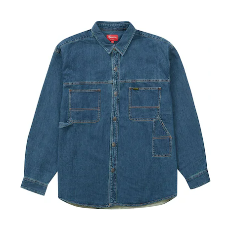 Supreme Denim Painter Shirt Indigo