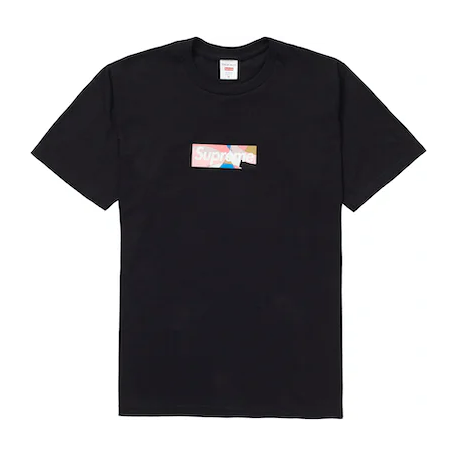 Supreme Emilio Pucci Box Logo Tee Black/Dusty Pink