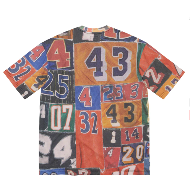 Supreme Jersey Collage S/S Top Multicolor