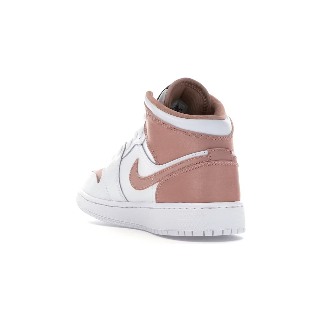 Jordan 1 mid white rose Gold (GS)