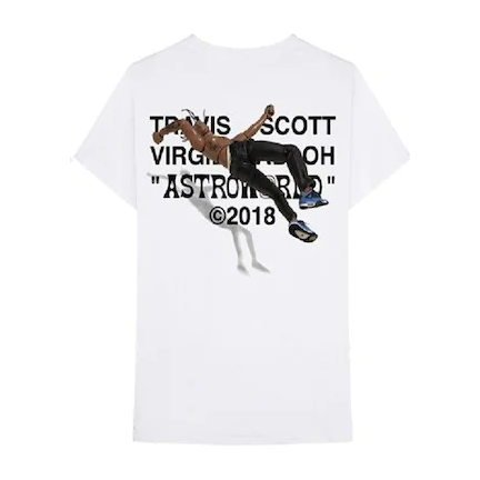 Travis Scott x Virgil Abloh By A Thread Tee (Cactus Jack Version) White