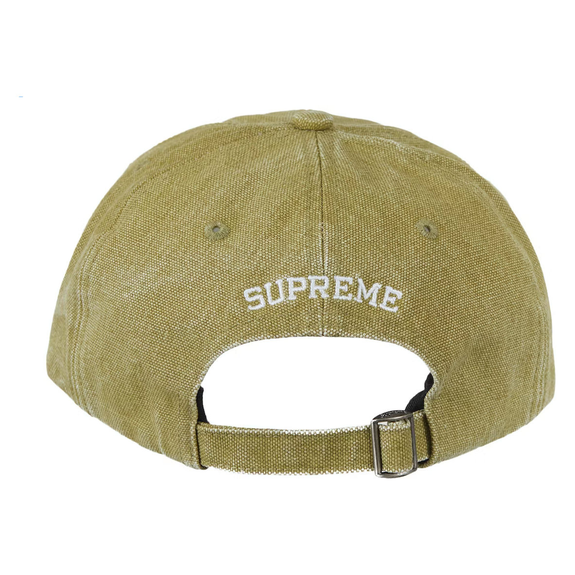 Supreme Pigment Canvas S Logo 6-Panel Olive – Gallery CDMX