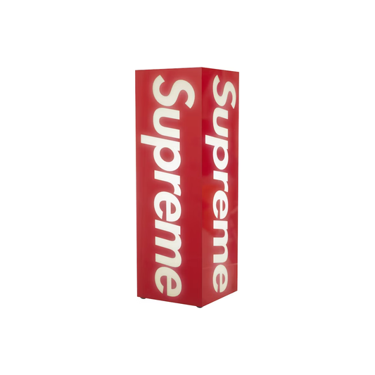 Supreme Box Logo Lamp Red