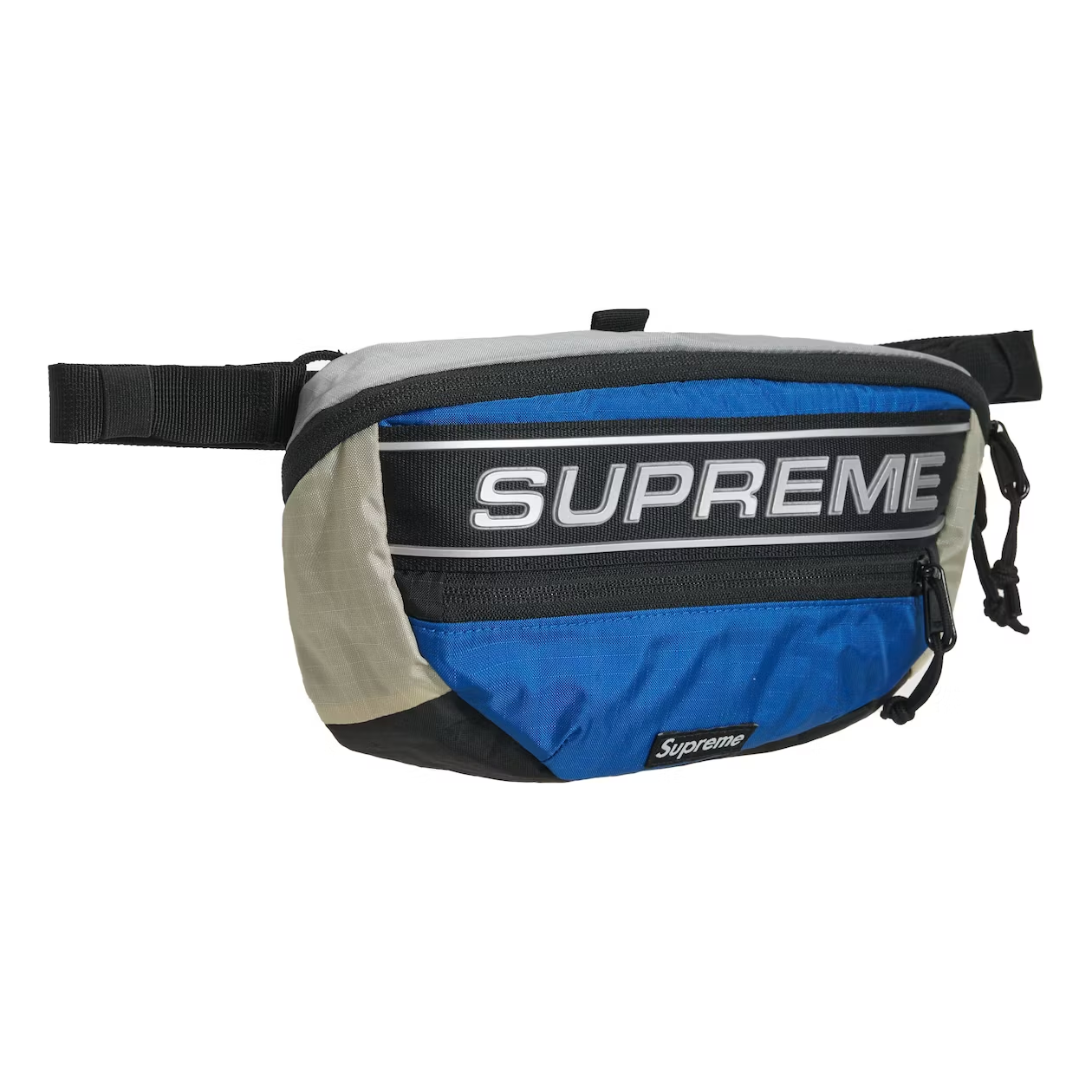 Supreme Logo Waist Bag Blue