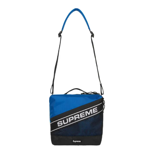 Supreme 3D logo shoulder bag Blue