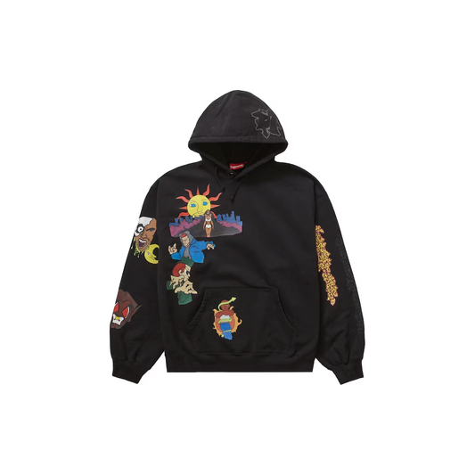 Supreme Sunrise Hooded Sweatshirt Black