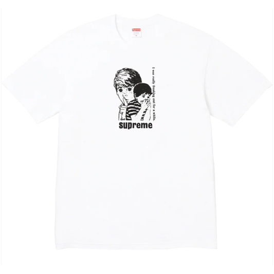 Supreme Trippin Tee White