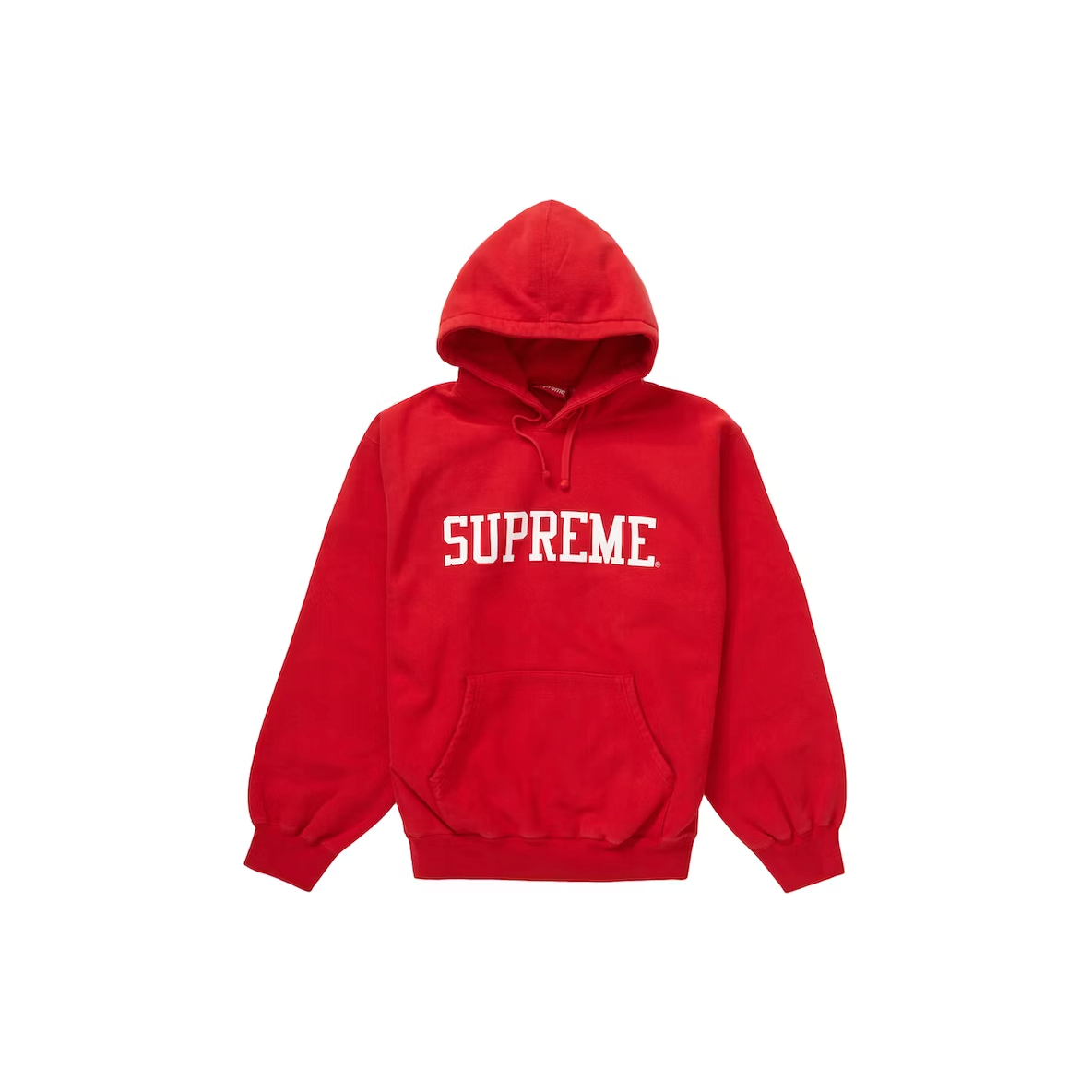 Supreme Varsity Hooded Sweatshirt Red