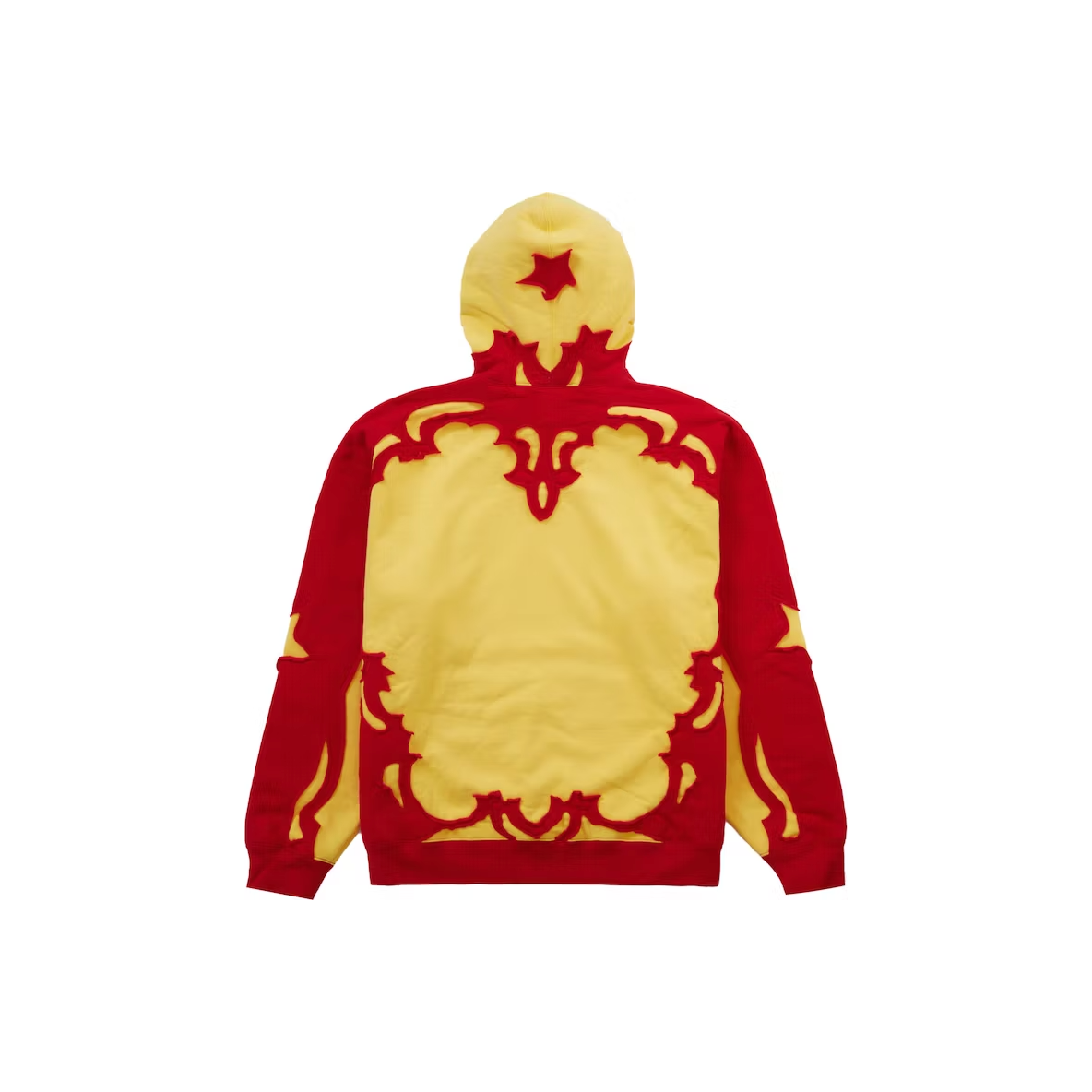 Supreme Western Cut Out Hooded Sweatshirt Gold