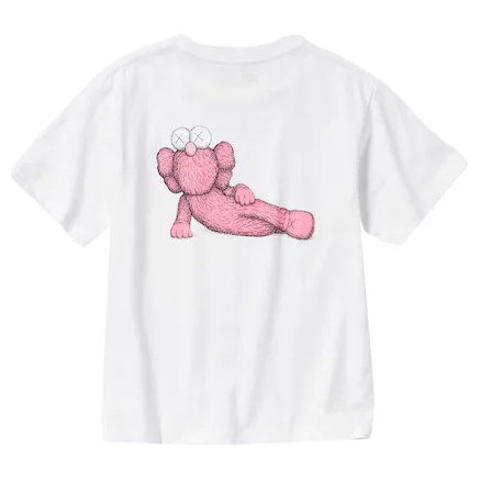 KAWS x Uniqlo Kids UT Short Sleeve Graphic T-shirt White