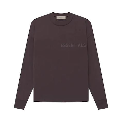 Fear of God Essentials LS Tee Plum