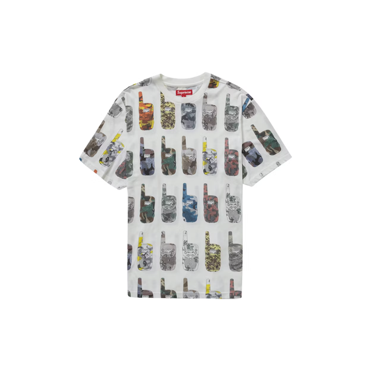 Supreme Walkie Talkie S/S Top White