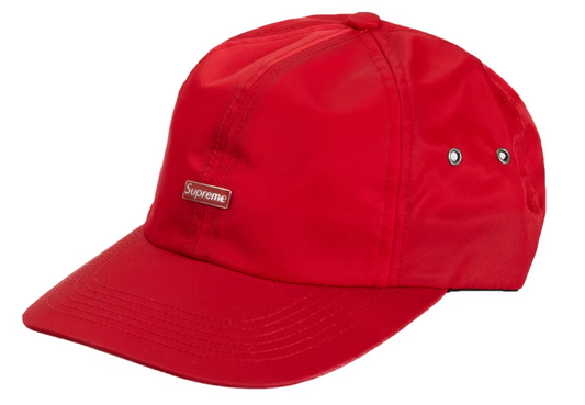 Supreme Enamel Logo 6-Panel Red