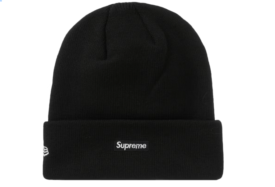 Supreme New Era S Logo Beanie Black