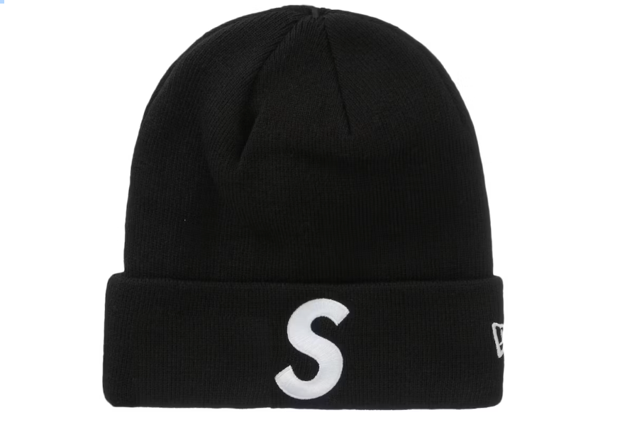 Supreme New Era S Logo Beanie Black