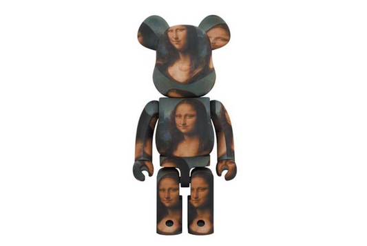 Bearbrick Leonardo De Vinci Mona Lisa 1000%