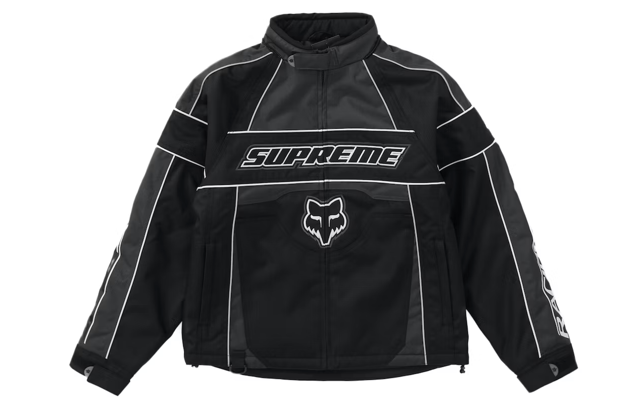 Supreme Fox Racing Jacket Black