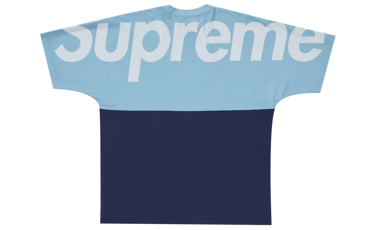 Supreme Split S/S Top Blue