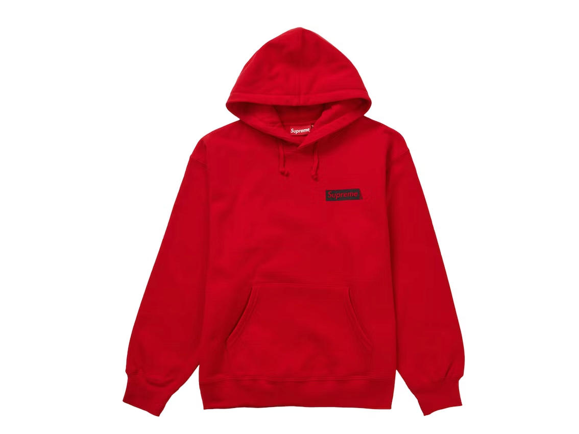 Supreme Catwoman Hooded Sweatshirt Red