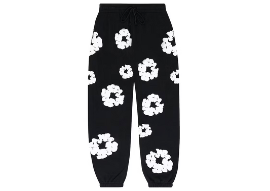 Denim Tears The Cotton Wreath Sweatpants Black