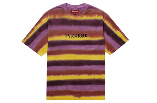 Supreme Dyed Stripe S/S Top Multicolor