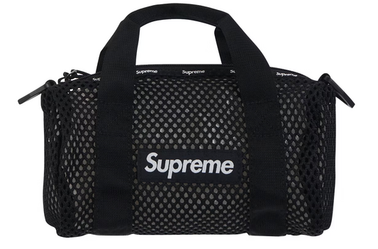 Supreme Mesh Mini Duffle Bag Black