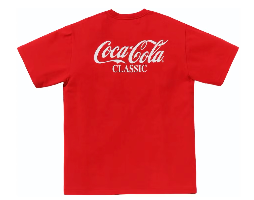 BAPE x Coca-Cola Ape Head Tee Red