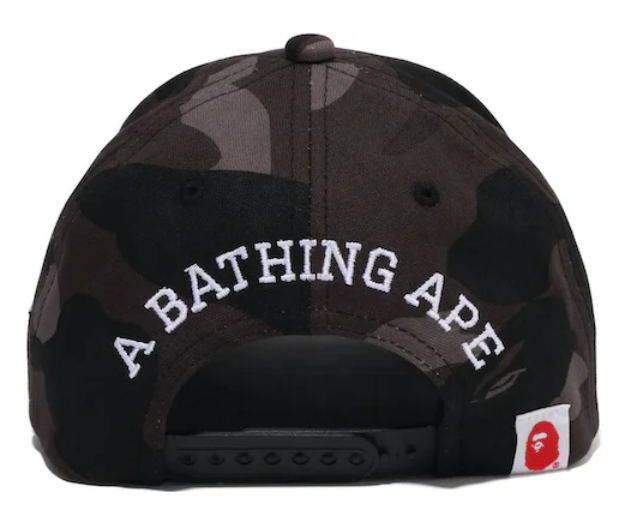 BAPE x Coca-Cola Color Camo Snap Back Cap Black