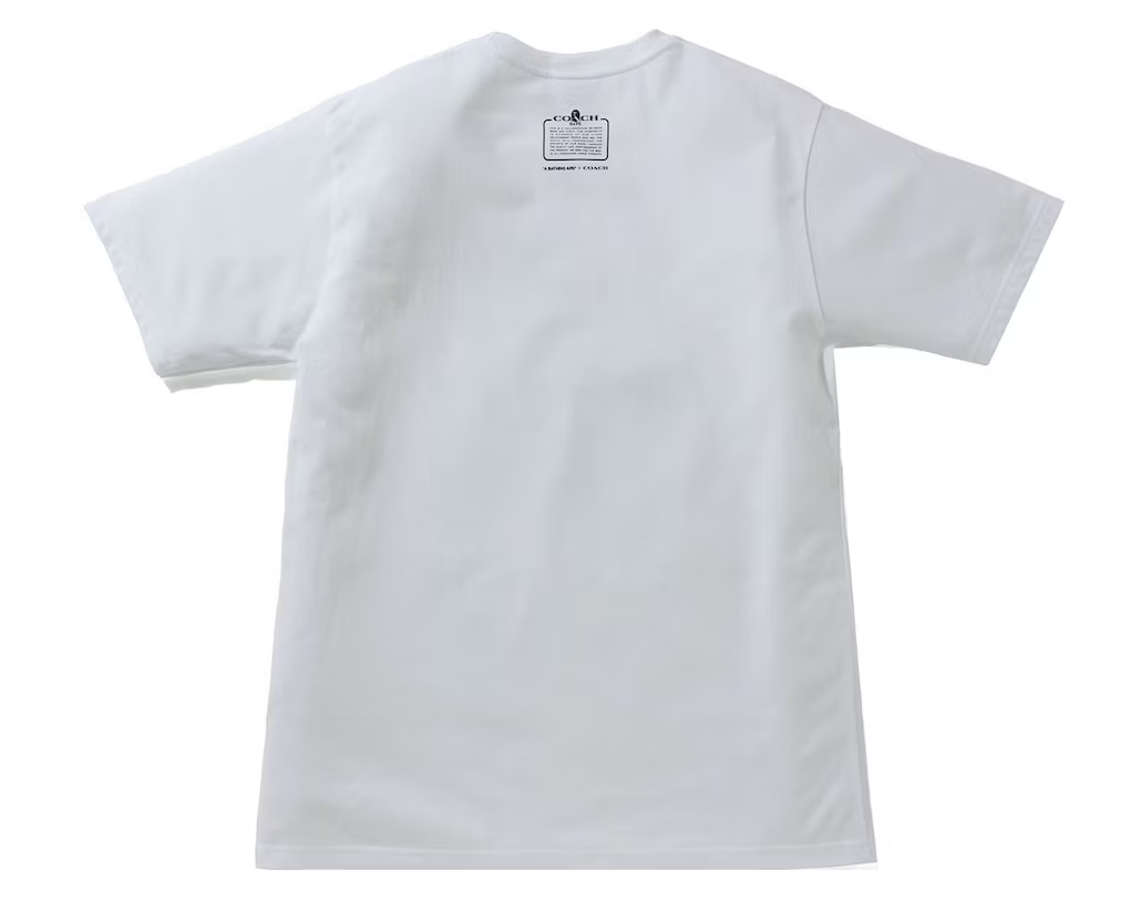 BAPE x Coach College Tee White