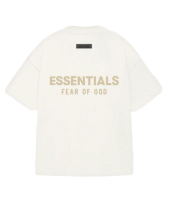 Fear of God Essentials V-Neck Tee Cloud Dancer