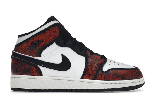 Jordan 1 Mid Wear-Away Chicago (GS)