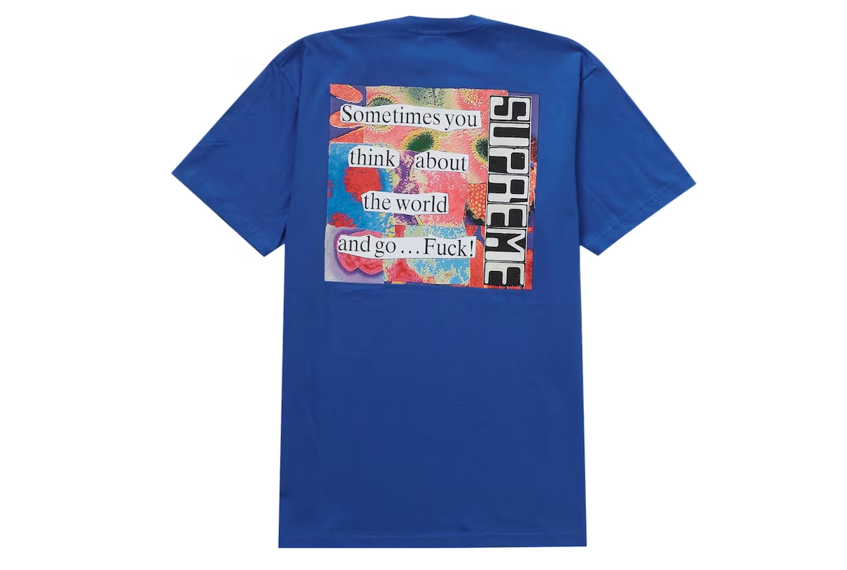 Supreme Static Tee Royal