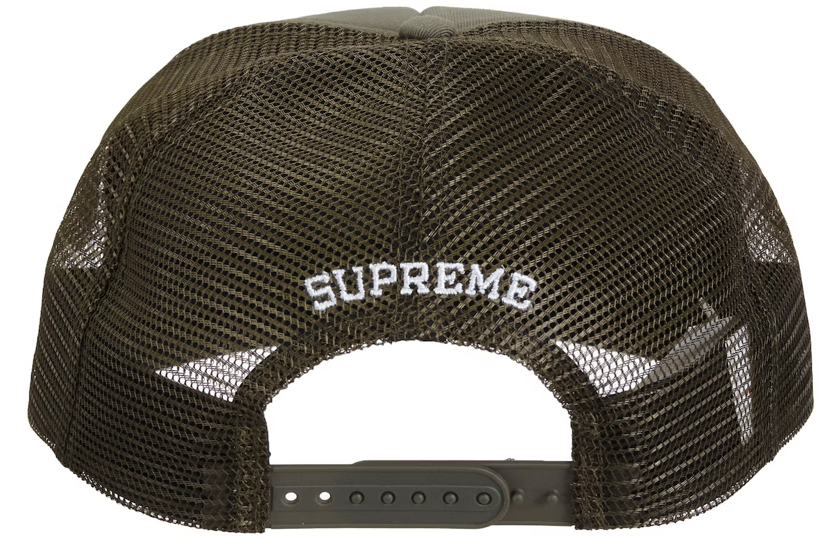 Supreme Bounty Hunter Mesh Back 5-Panel Olive