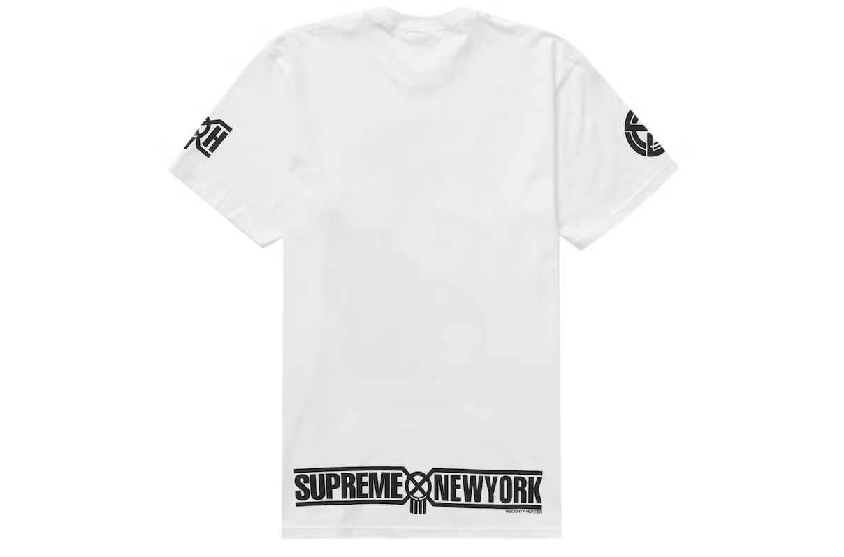 Supreme Bounty Hunter Skulls Tee White – Gallery CDMX