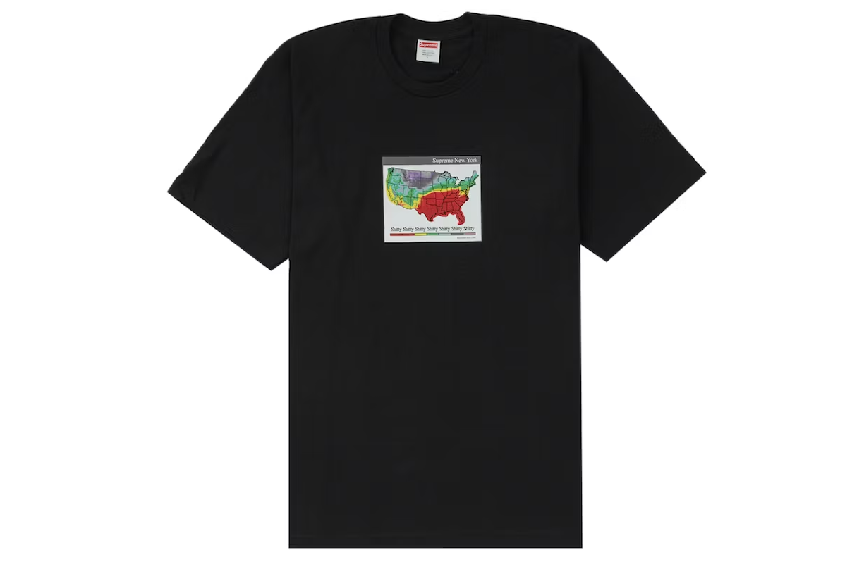 Supreme Weather Tee Black