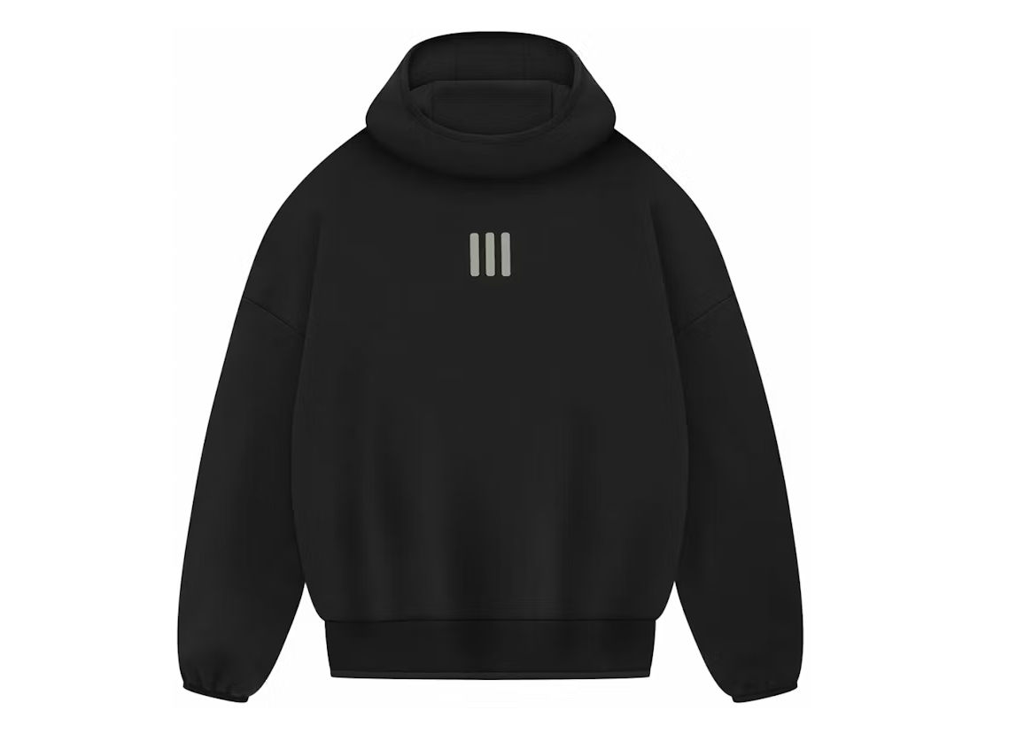 Fear of God Athletics Heavy Fleece Hoodie Black